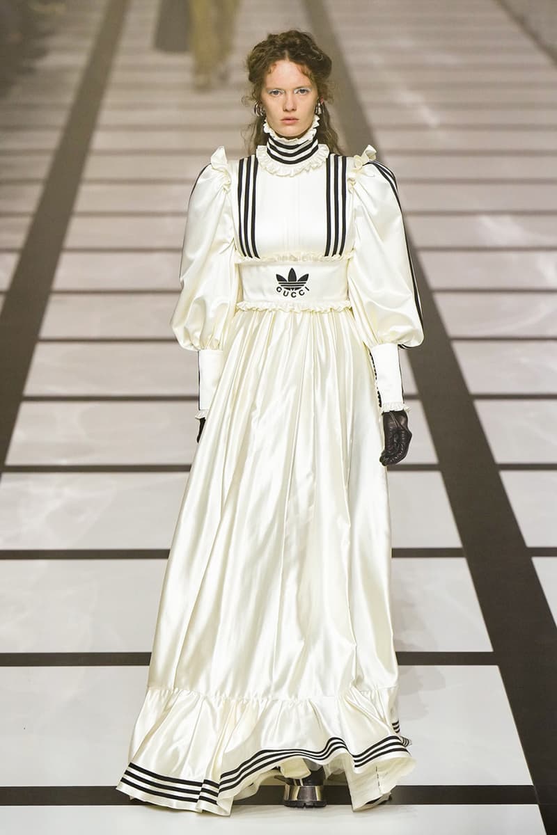 Gucci adidas white sales
