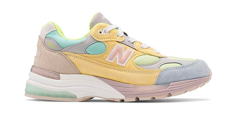 Pastel yellow hot sale new balance