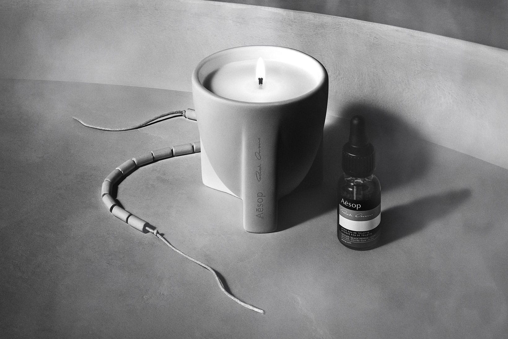 Aesop Debuts New Fragrance in Rick Owens Collab | HYPEBAE