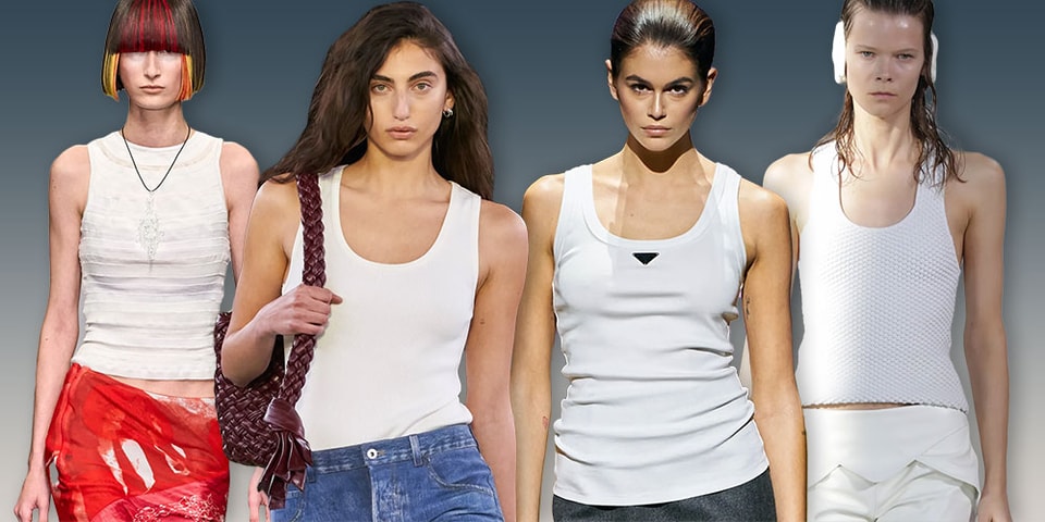 FW22 Fashion Trend Spotlight: White Tank Tops