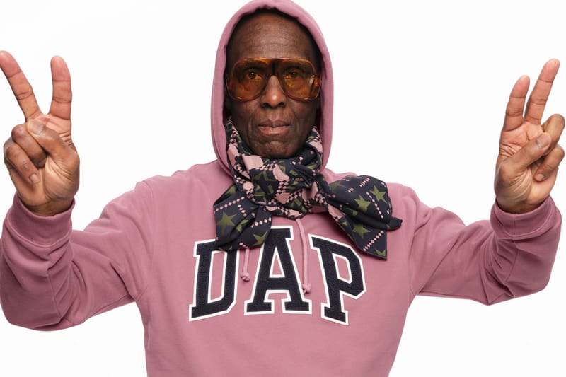 GAP x outlet Dapper Dan DAP Hoodie Rose Pink Size Large