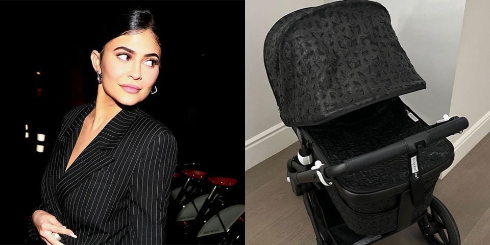 Kylie Jenner Receives Custom Chrome Hearts Stroller From Kris and