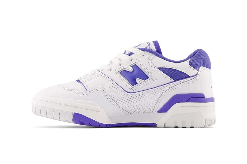 New balance hot sale white purple