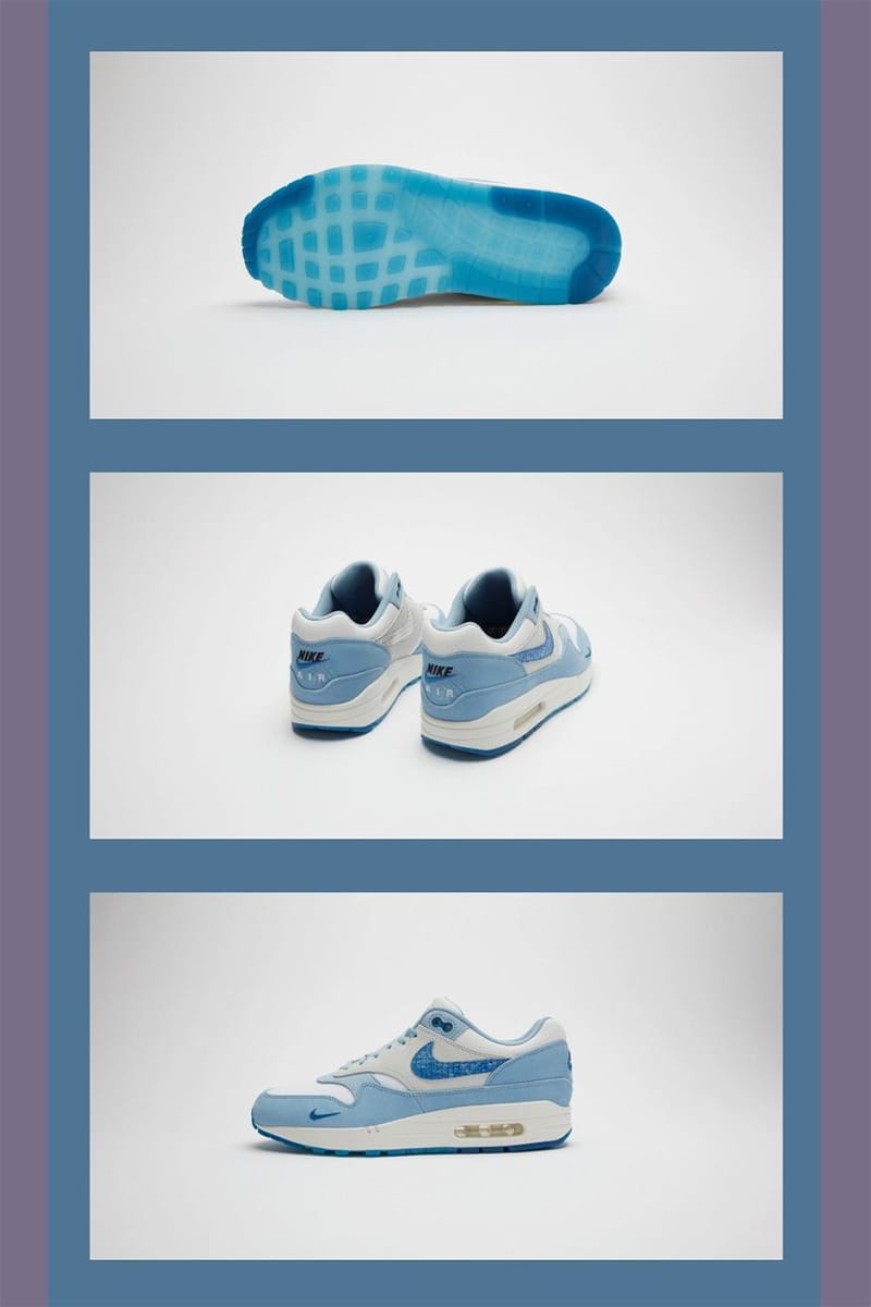 Air max 1 azzurre sale