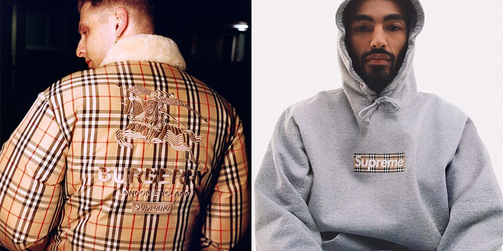 Burberry x Supreme Collaboration Official Images | HYPEBAE