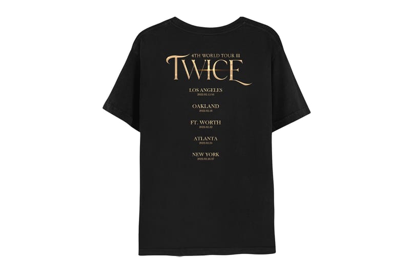 Hypebae | TWICE 4th World Tour Merch overseas Release | polo shirt 