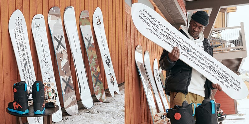 Virgil Abloh x Burton Snowboarding Collab Release Hypebae