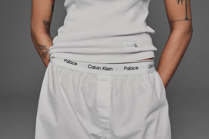 CK1 Palace クルーネックTシャツ Calvin Klein WHITE-