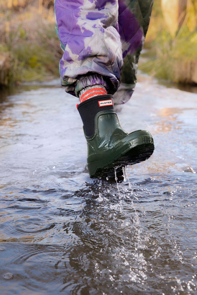 Green hunter outlet boots short