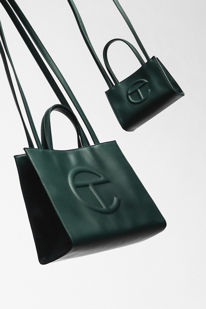 Telfar Drops Dark Olive Shopping Bags on HBX Hypebae