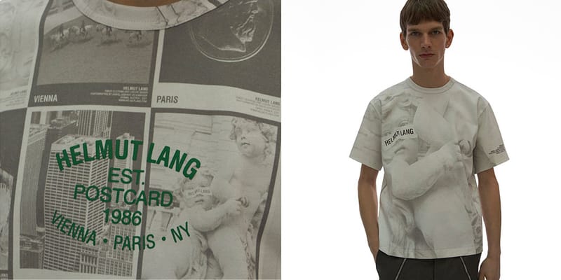 【関税込み】Helmut Lang グレー Brooklyn Postcard フーディ Helmut Lang Postcard Hoodie: Brooklyn | HELMUTLANG.COM