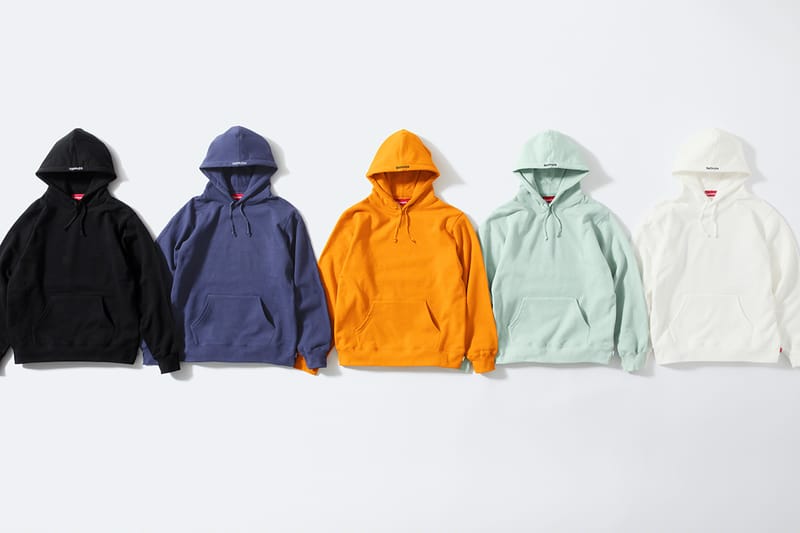 Supreme overdyed hoodie clearance ss18