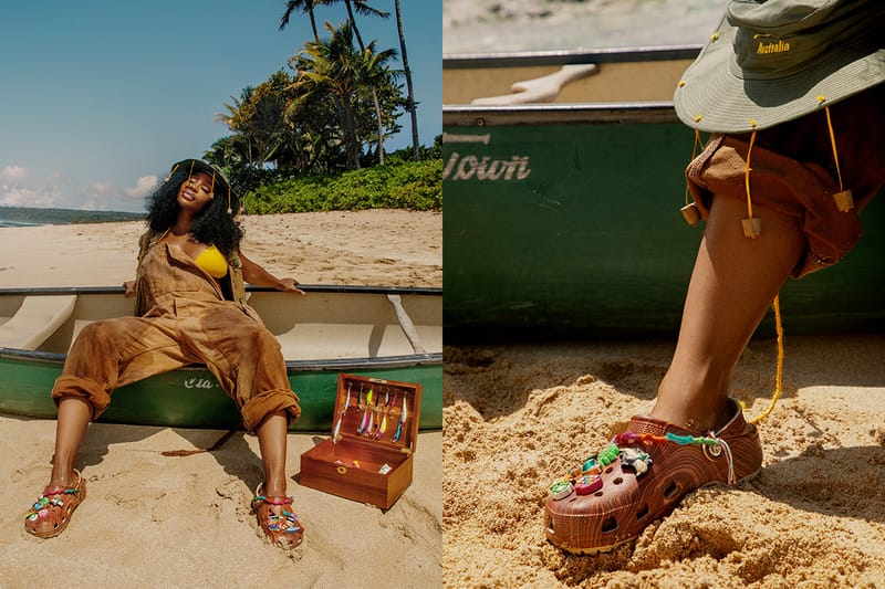 SZA x Crocs selling NWT Classic Slide (W7/M5)