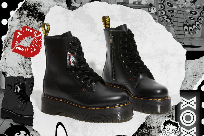 Dr. Martens x Betty Boop Footwear Collab Release | Dr martens