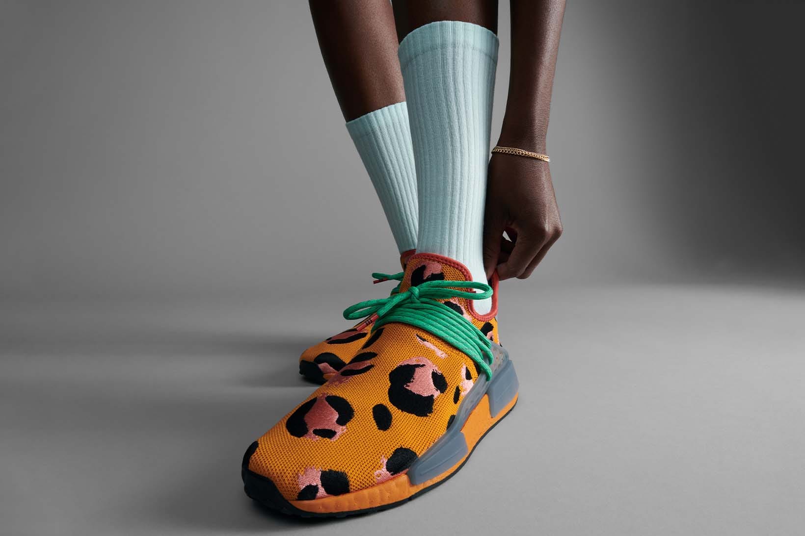 New Pharrell x adidas Hu NMD S1 RYAT Black Shoe | HYPEBAE