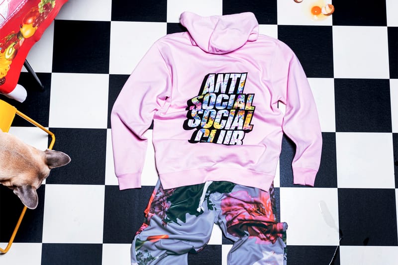 Anti social social club sky is falling on sale hoodie