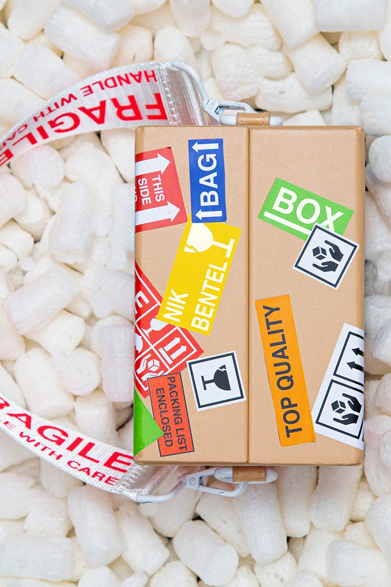 Designer Nik Bentel Releases Shipping Box Bag Hypebae