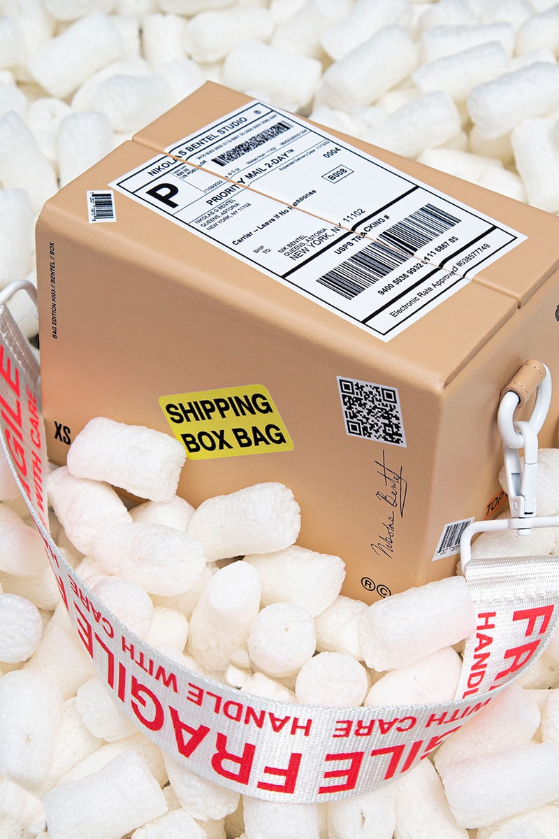 Designer Nik Bentel Releases Shipping Box Bag Hypebae