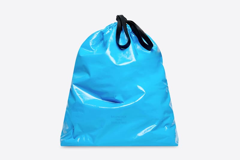 balenciaga trash bag show