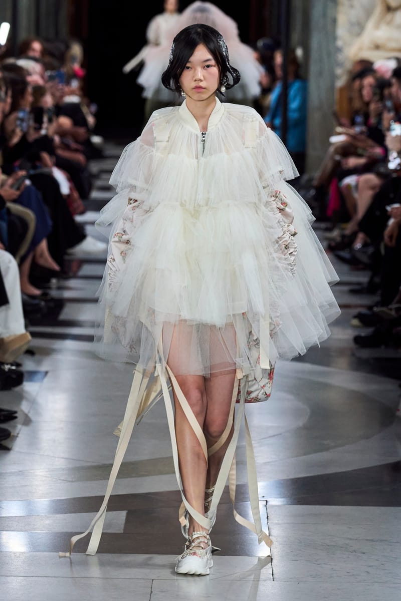SIMONE ROCHA クリスタルフラワー Embellished Furry スリッパ SIMONE ROCHA クリスタルフラワー Embellished Furry スリッパ