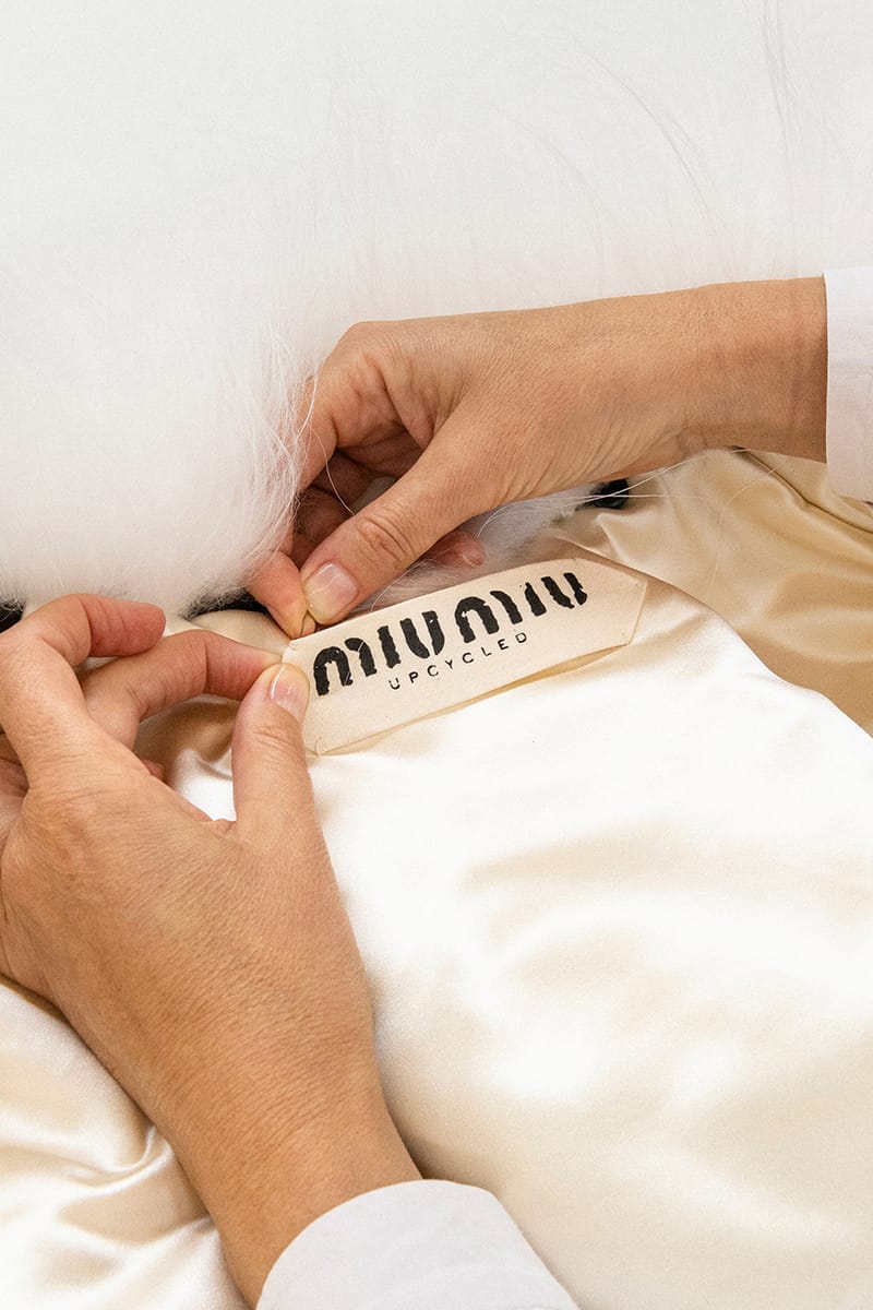 Miu Miu FW22 Features Upcycling Initiative | Hypebae