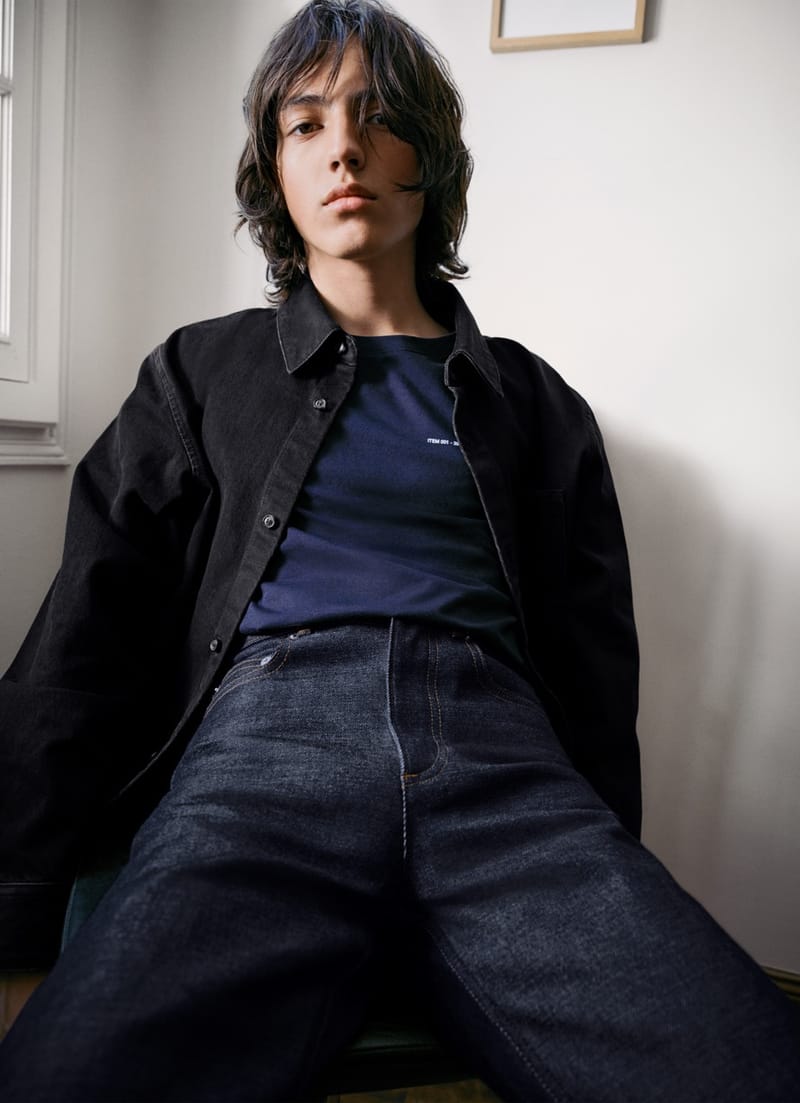 Apc black cheap denim