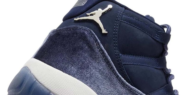 Jordan 11 blue velvet release date on sale