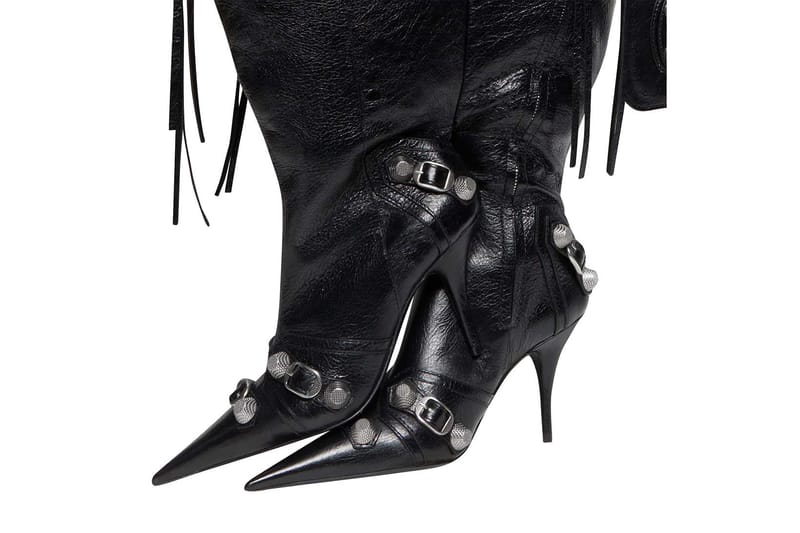 【関税＆送料込み】Balenciaga 'Cagole' Boots Balenciaga Cagole Wide Boots | Saks Fifth Avenue