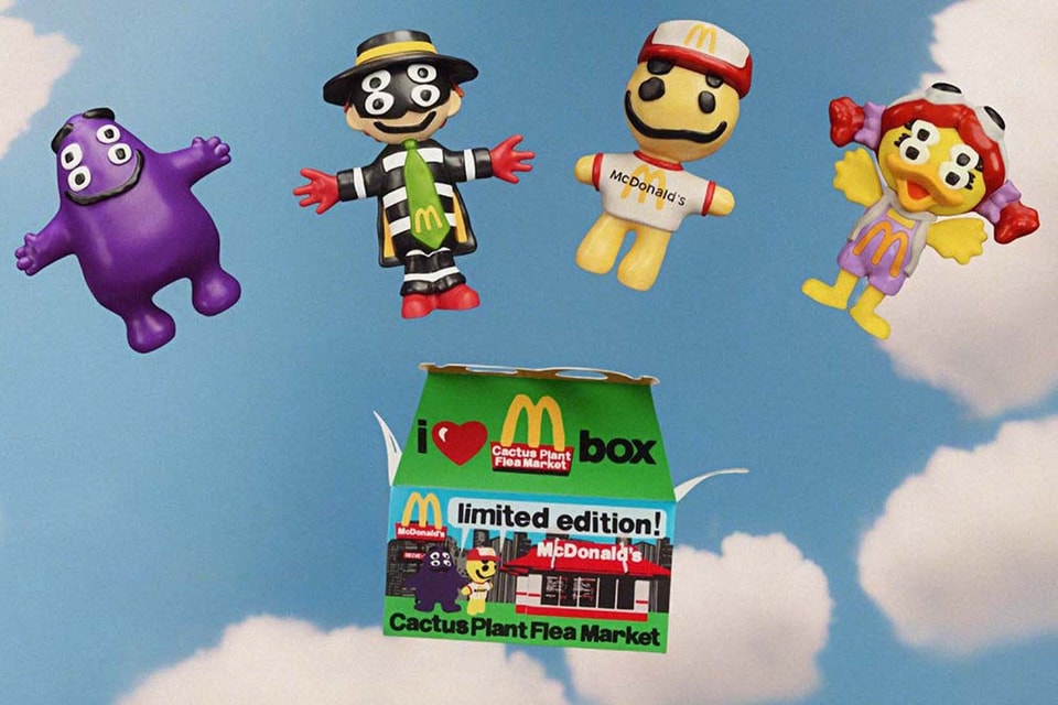 Cactus Plant Flea Market x McDonald s Adult Happy Meal Toys Are