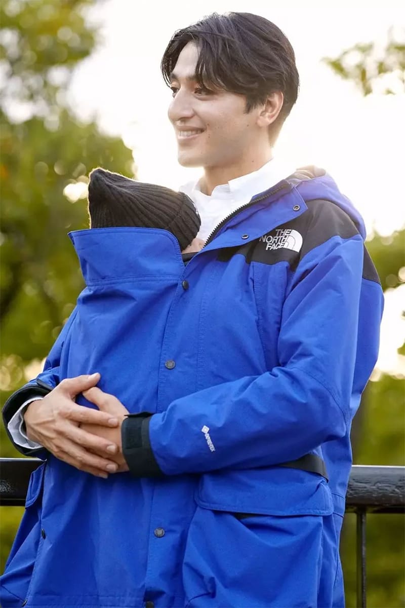 Kim kardashian north face blue jacket new arrivals