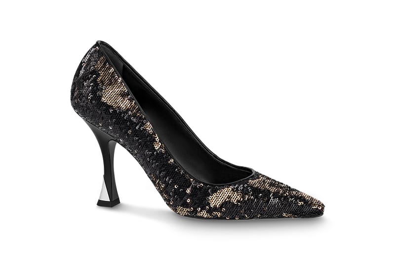 Louis vuitton best sale glitter heels