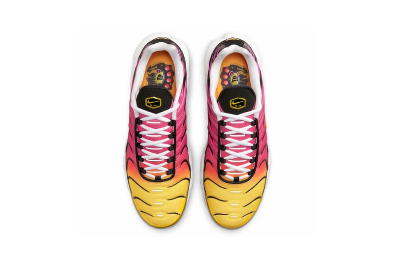 air max plus white pink yellow