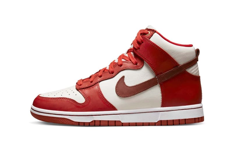 Sb dunk high red and clearance white