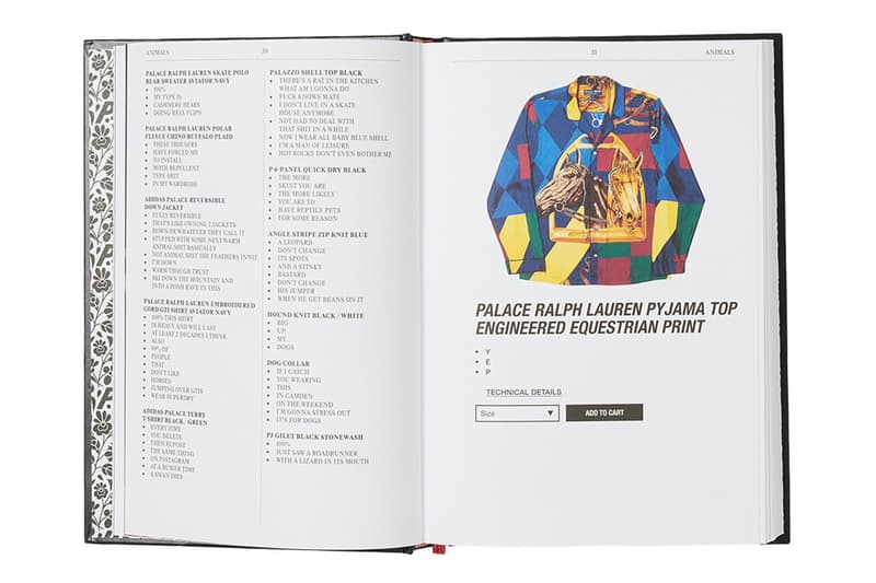 Palace Releases Product Descriptions Book | Hypebae
