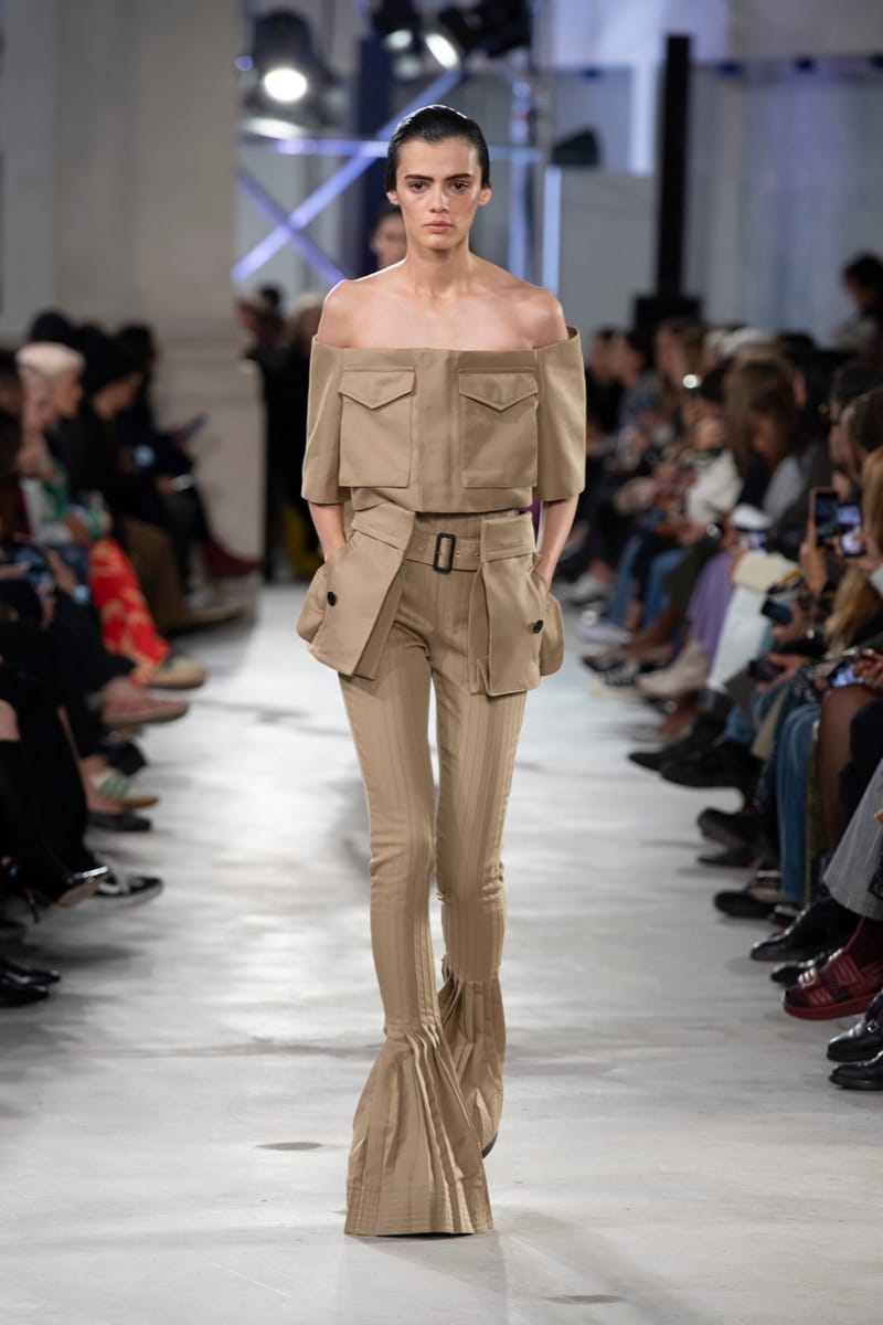 sacai 23AW Matte Taffeta Dress