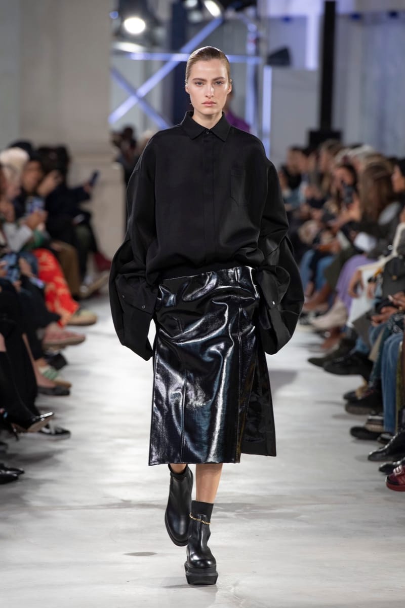 【今季未使用】sacai COTTON SILK DRESS 2025 1st delivery of sacai Spring & Summer 2025 Collection is now