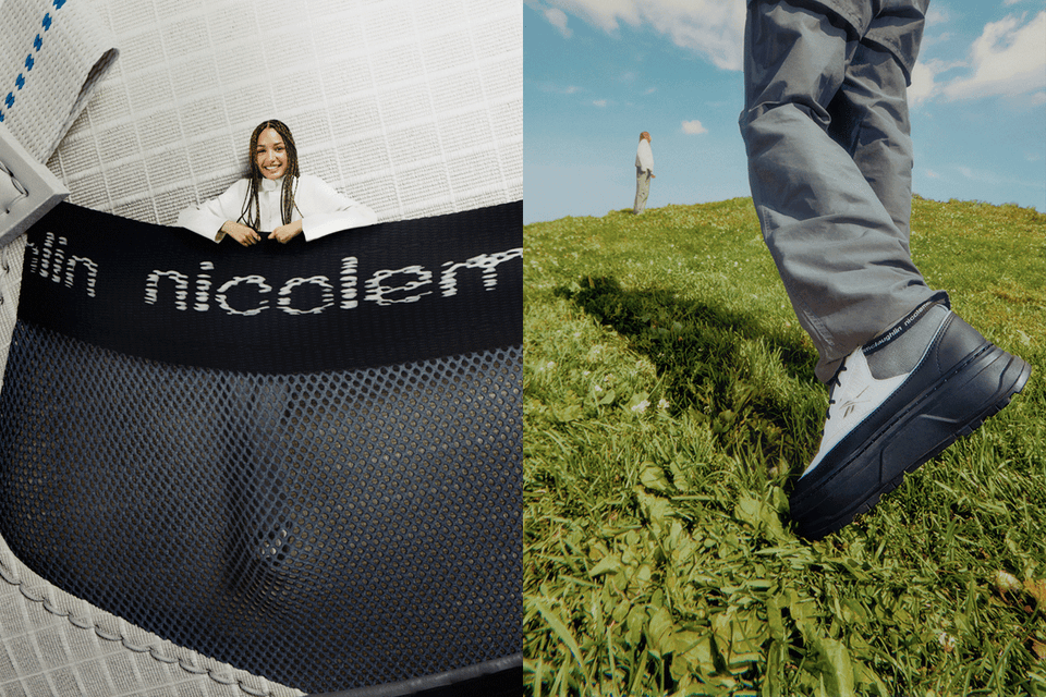 Nicole McLaughlin x Reebok Drop a Club C Geo Mid | Hypebae Nicole McLaughlin x Reebok Drop a Club C Geo Mid | Hypebae