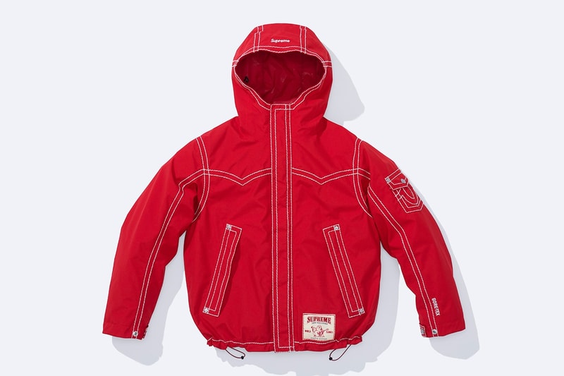 All red true top religion sweat suit