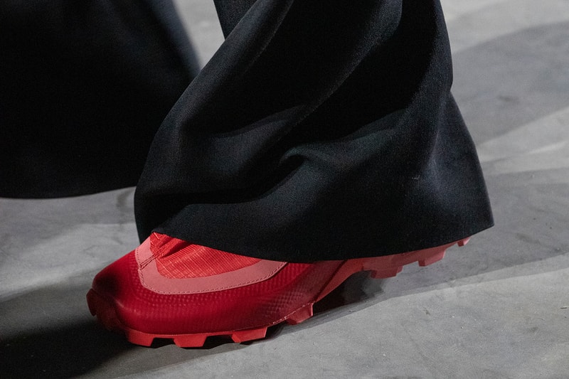 Red and black maison margiela sale