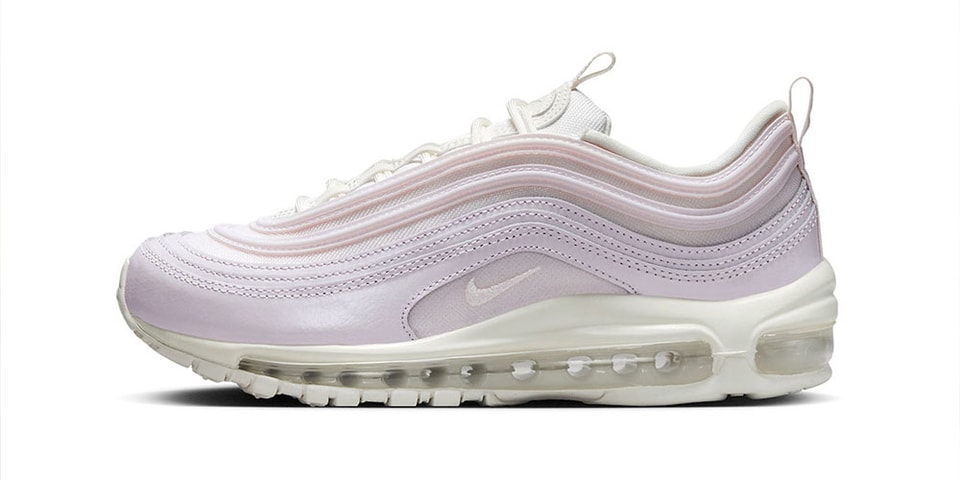 womens air max 97 pink and white