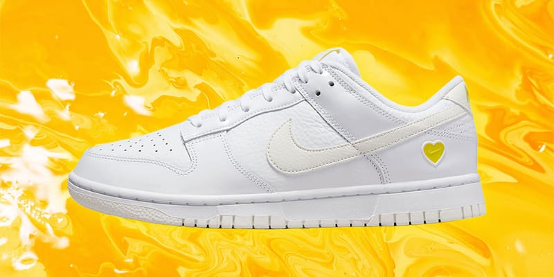 Nike★(W) Dunk Low Valentine's Day White Yellow★関税込★ Nike Dunk Low 