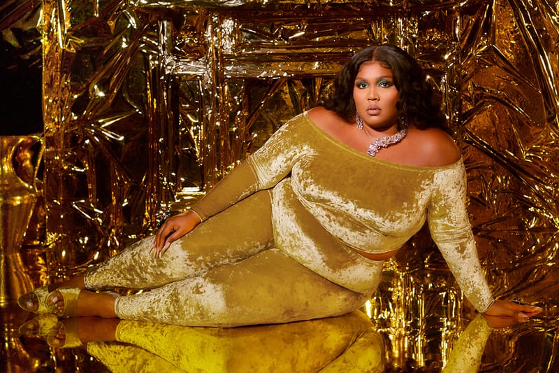 lizzo gold bodysuit