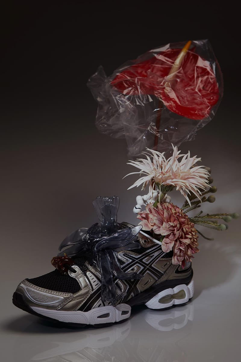 Asics with flowers deals