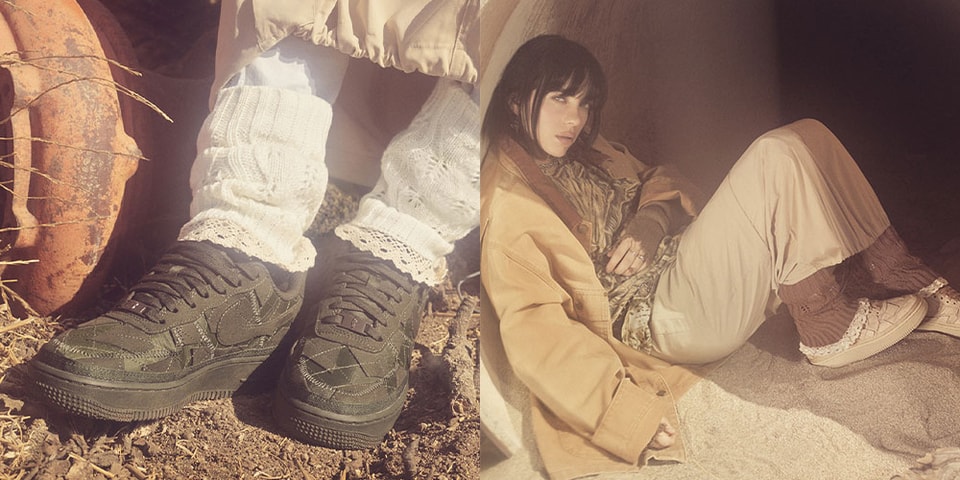 billie eilish nike air force 1