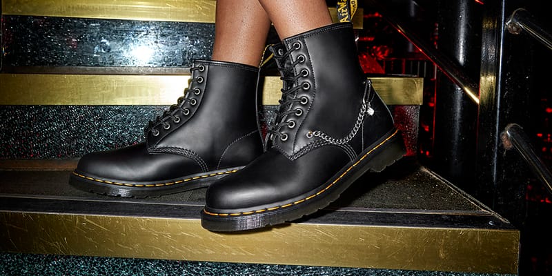 Dr. Martens x Swarvoski Reinvent 1460 and 1461 Shoes | Hypebae