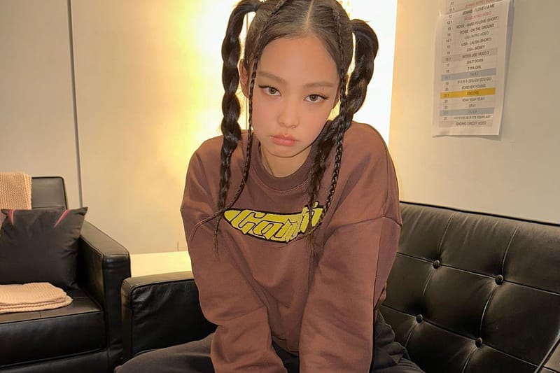 BLACK PINK jenni着用ganni Cotton Rope Vest（BLACKPINK Jennie