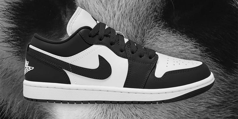 Air jordan 1 low best sale white black