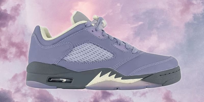 靴 NikeAir Jordan 5 Retro Low \"Indigo Haze\" Buy Wmns Air Jordan 5 Retro Low 'Indigo Haze' - FJ4563 500