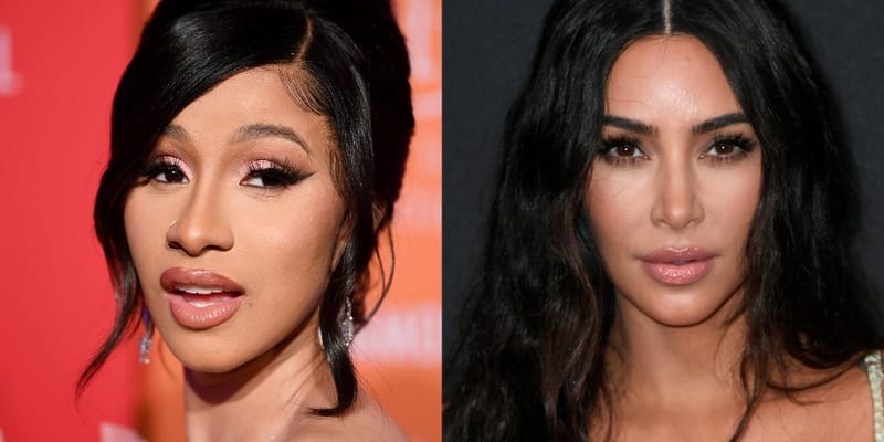 Cardi B Reveals That Kim Kardashian Gave Her Plastic Surgery Advice ...