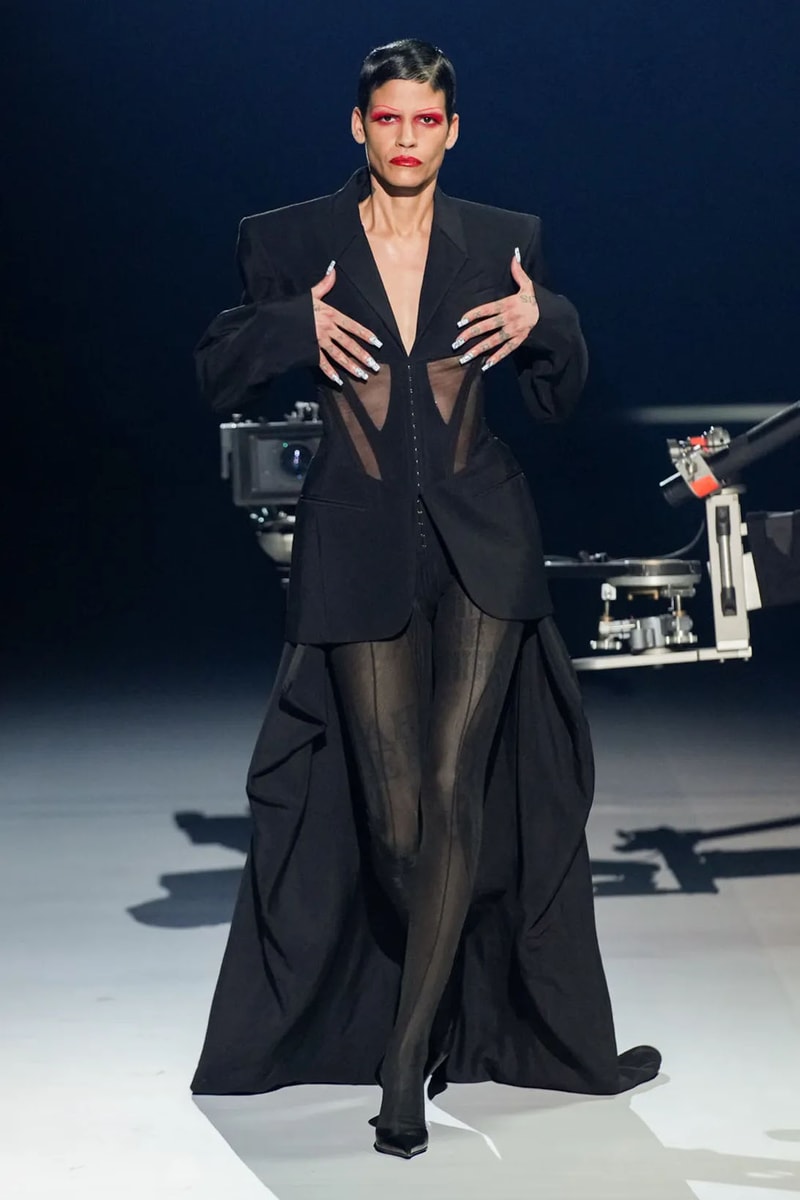 Mugler FW23 Collection PFW Runway Images Hypebae